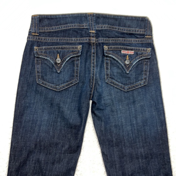 HUDSON Boot Cut Denim with Signature Flap Pocket Jeans Style NW170DHK Sz 28 - Picture 6 of 11